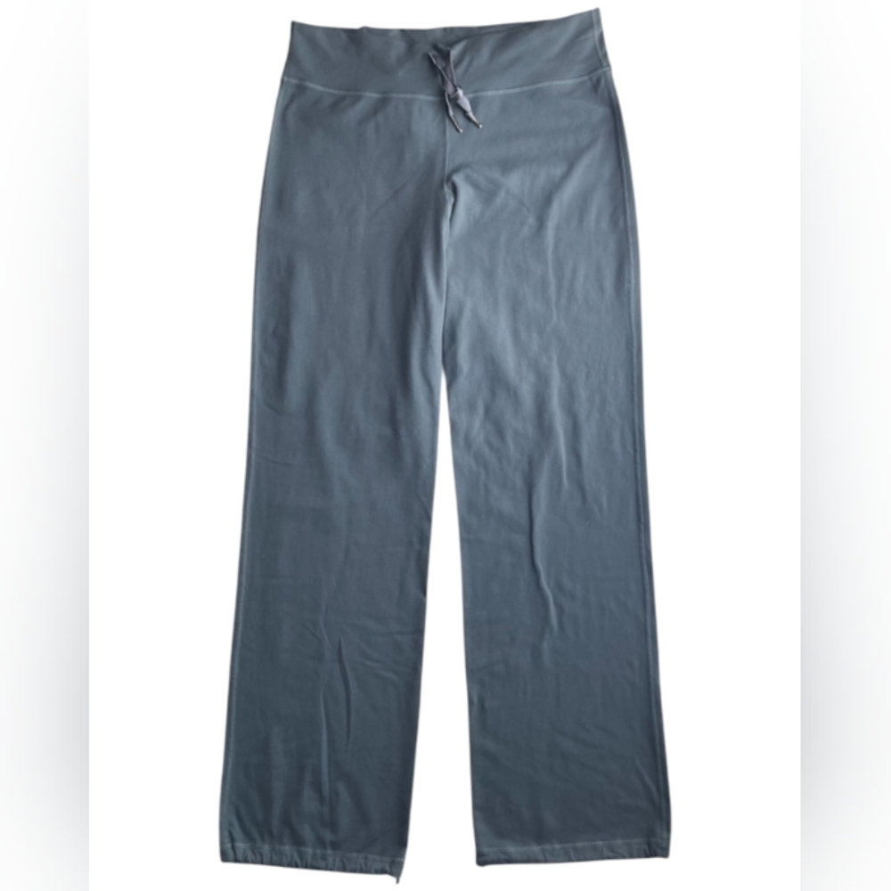 Lululemon Women's High Rise Relaxed Fit Wide Leg Loun Pants Heated Gray Size 10